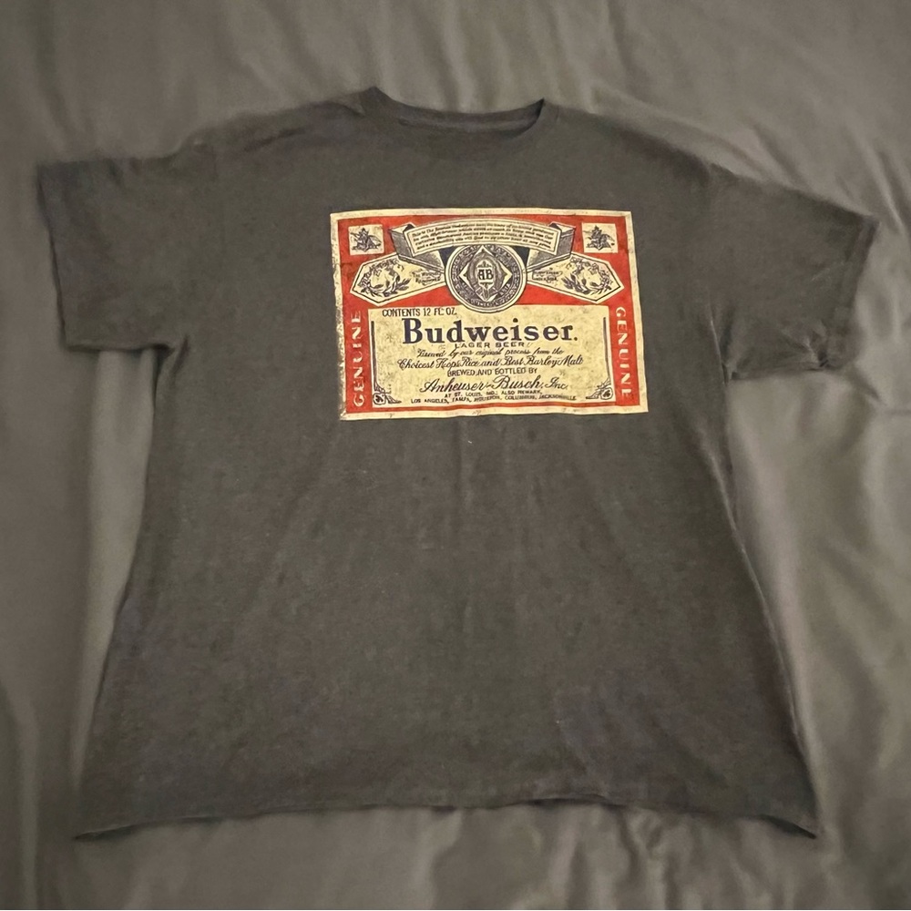 Budweiser beer t-shirt